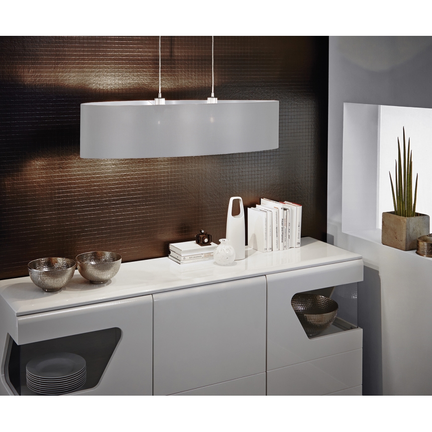 Eglo 31617 - Kattokruunu narulla MASERLO 2xE27/60W/230V