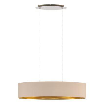 Eglo 31618 - Kattokruunu narulla MASERLO 2xE27/60W/230V