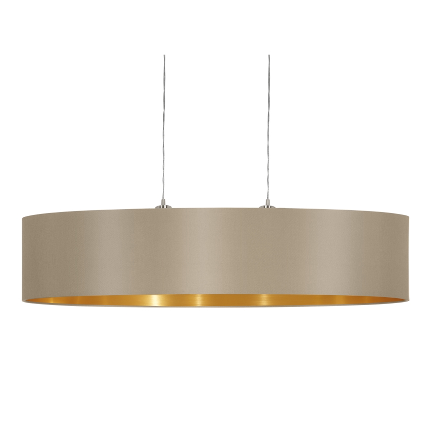 Eglo 31618 - Kattokruunu narulla MASERLO 2xE27/60W/230V