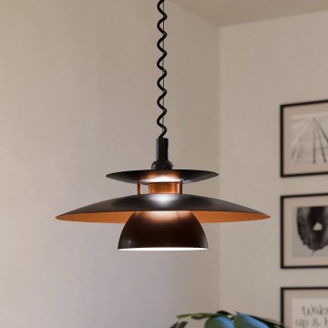 Eglo 31666 - Alas vedettävä kattokruunu BRENDA 1xE27/60W/230V