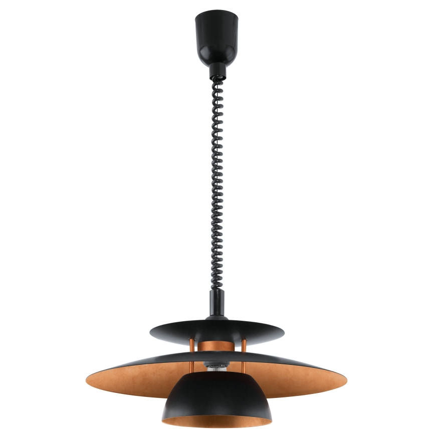 Eglo 31666 - Alas vedettävä kattokruunu BRENDA 1xE27/60W/230V