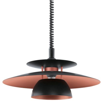 Eglo 31666 - Alas vedettävä kattokruunu BRENDA 1xE27/60W/230V