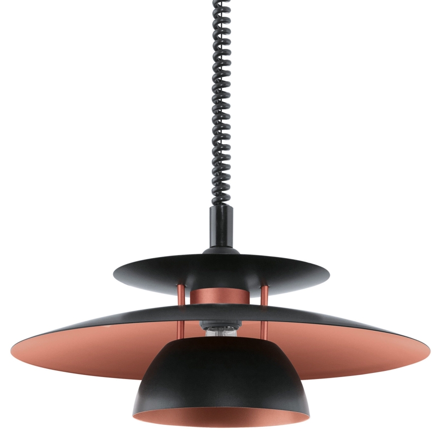 Eglo 31666 - Alas vedettävä kattokruunu BRENDA 1xE27/60W/230V