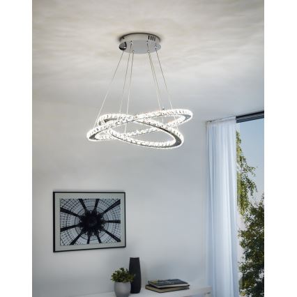 Eglo 31667 - LED-riippuvalaisin VARRAZO LED/29,6W/230V