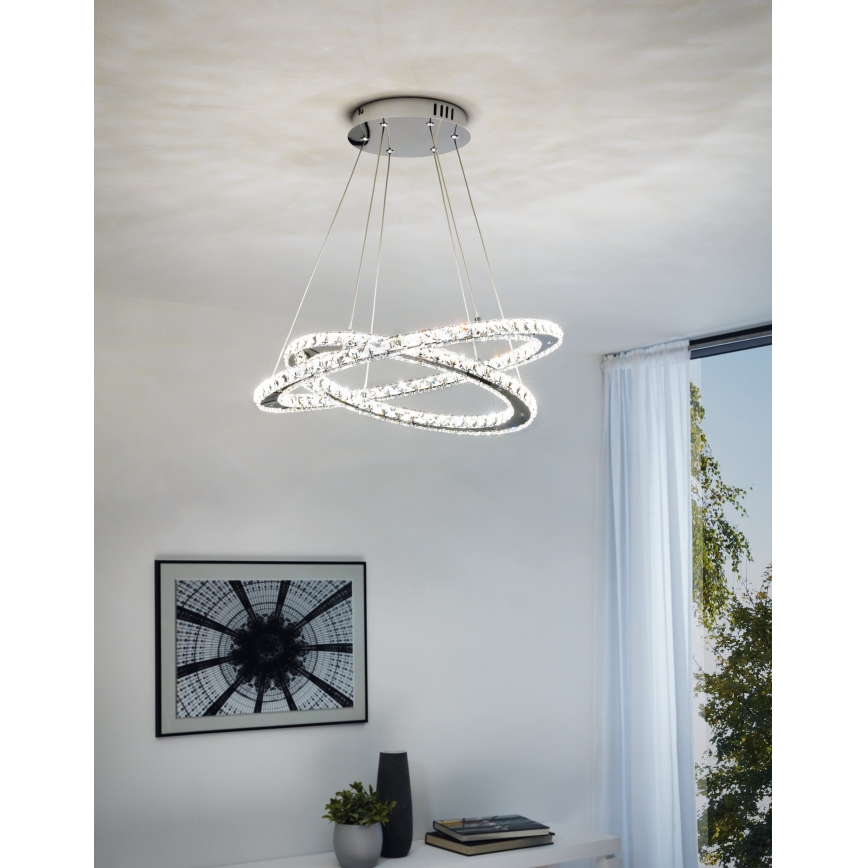 Eglo 31667 - LED-riippuvalaisin VARRAZO LED/29,6W/230V