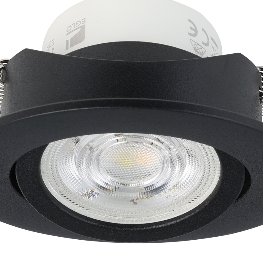 Eglo 31695 - LED RGBW Himmennettävä riippuva kattovalaisin SALICETO-Z LED/4,7W/230V 2700-6500K musta