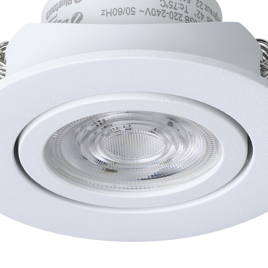 Eglo 31696 - LED RGBW Himmennettävä riippuva kattovalaisin SALICETO-Z LED/4,7W/230V 2700-6500K valkoinen