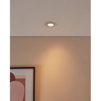Eglo 31696 - LED RGBW Himmennettävä riippuva kattovalaisin SALICETO-Z LED/4,7W/230V 2700-6500K valkoinen