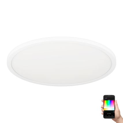 Eglo 31699 - LED RGBW Himmennettävä kattovalo ROVITO-Z LED/16,5W/230V 2700-6500K valkoinen