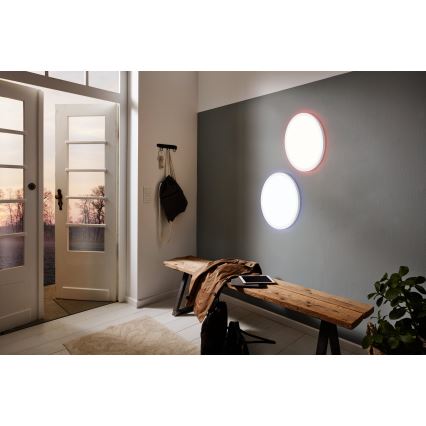 Eglo 31699 - LED RGBW Himmennettävä kattovalo ROVITO-Z LED/16,5W/230V 2700-6500K valkoinen