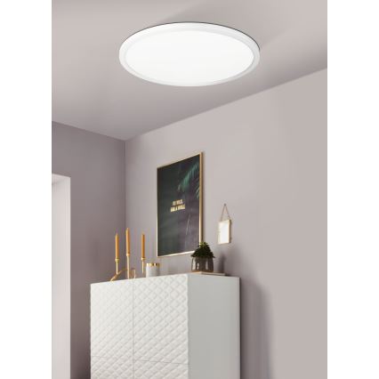 Eglo 31699 - LED RGBW Himmennettävä kattovalo ROVITO-Z LED/16,5W/230V 2700-6500K valkoinen