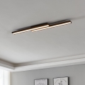 Eglo 31715 - LED RGBW himmennettävä kattovalaisin SALITERAS-Z LED/20,4W/230V 2700-6500K musta