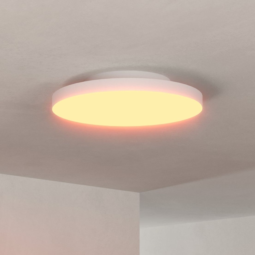 Eglo 31728 - LED RGBW Himmennettävä kattovalo TURCONA-Z LED/22,4W/230V 2700-6500K valkoinen