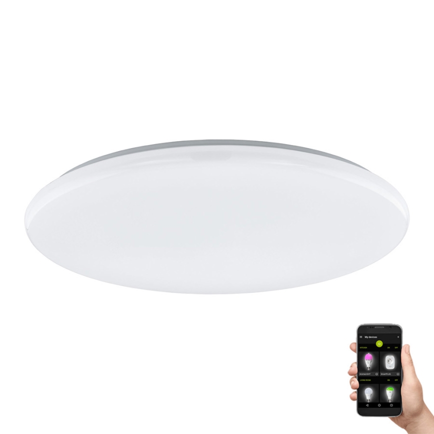 Eglo 31738 - Himmennettävä LED-kattovalaisin TOTARI-Z LED/44,8W/230V 2700-6500K valkoinen