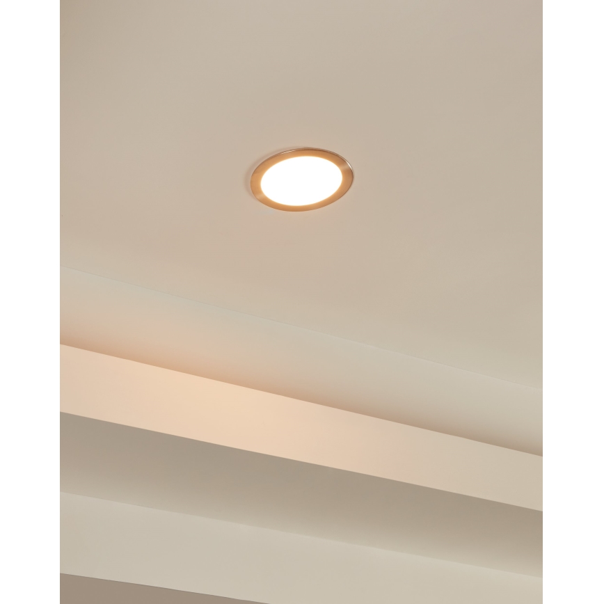 Eglo 31746 - LED Himmennettävä upotettu kylpyhuonevalaisin FUEVA-Z LED/10,5W/230V 2700-6500K IP44 kromi