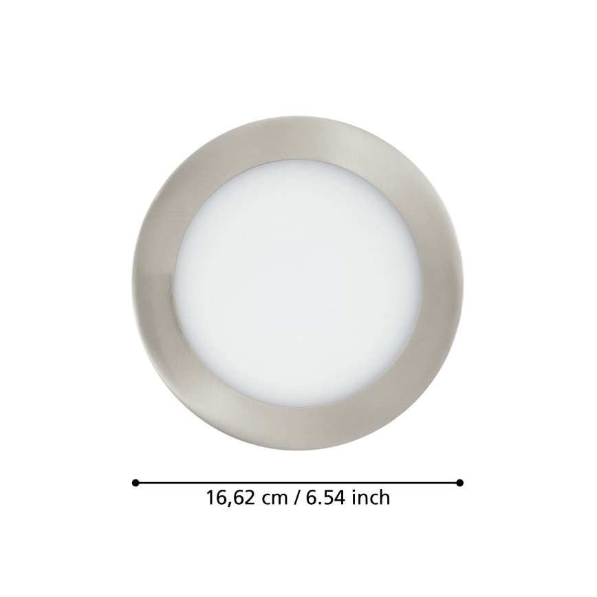 Eglo 31746 - LED Himmennettävä upotettu kylpyhuonevalaisin FUEVA-Z LED/10,5W/230V 2700-6500K IP44 kromi