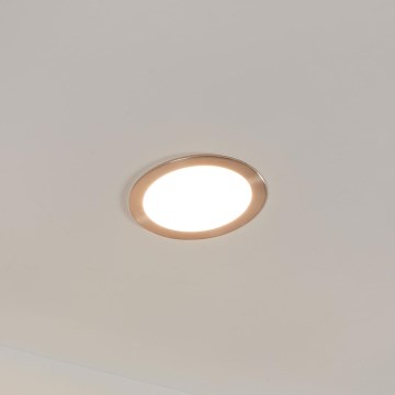Eglo 31746 - LED Himmennettävä upotettu kylpyhuonevalaisin FUEVA-Z LED/10,5W/230V 2700-6500K IP44 kromi