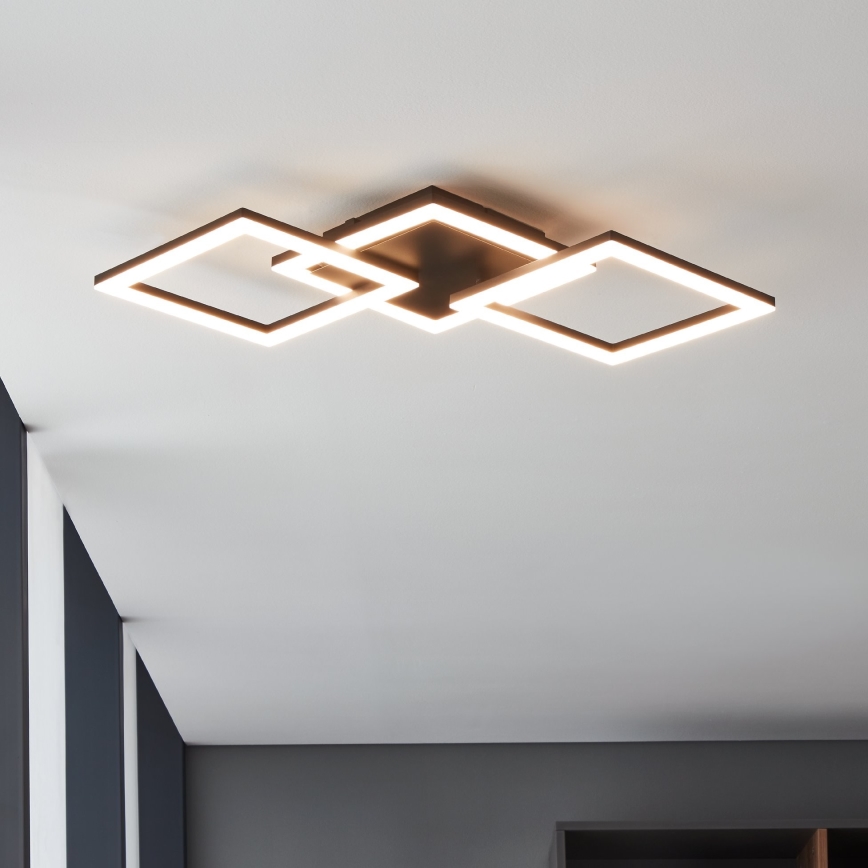 Eglo 31775 - Himmennettävä LED-kattovalaisin PARANDAY-Z LED/32,4W/230V 3000-6500K musta