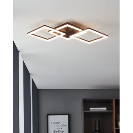Eglo 31775 - Himmennettävä LED-kattovalaisin PARANDAY-Z LED/32,4W/230V 3000-6500K musta