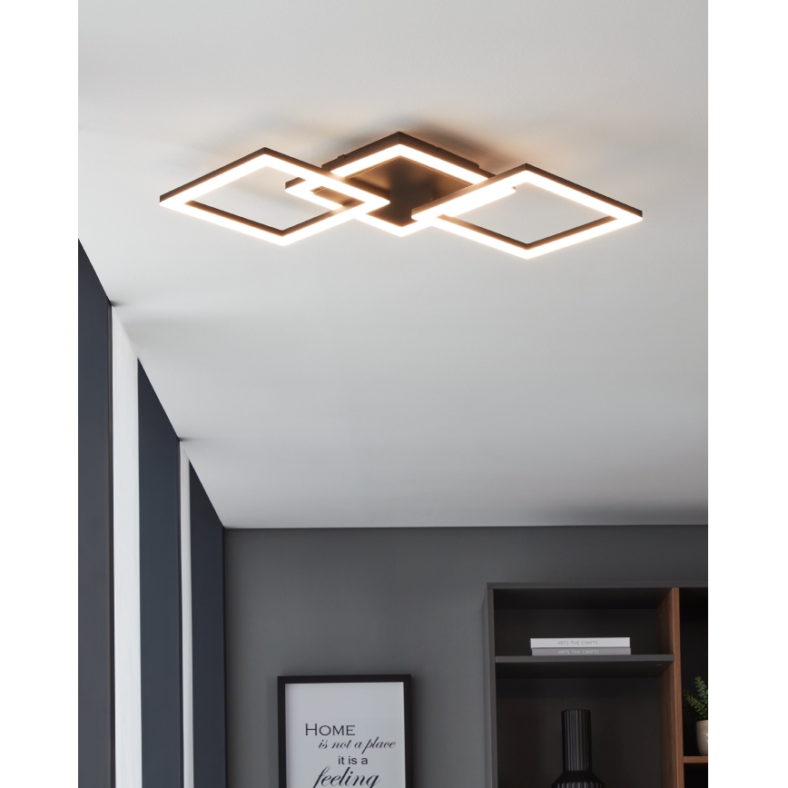 Eglo 31775 - Himmennettävä LED-kattovalaisin PARANDAY-Z LED/32,4W/230V 3000-6500K musta