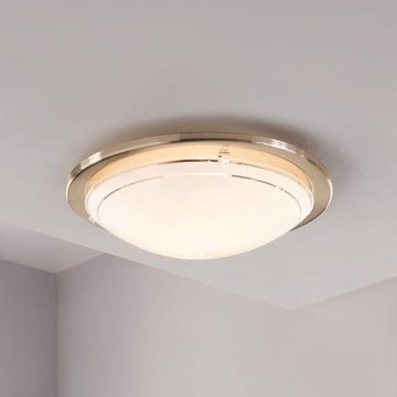 Eglo 32094 - LED-kattovalaisin PLANET LED/11W/230V 3000K mattakromi