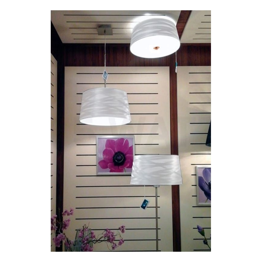 Eglo 32111- LED-kattovalaisin FONSEA 1 2xE27/9W/230V hopea/kupari