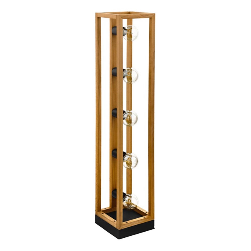Eglo 32148 - Lattiavalaisin BLACKCROWN 5xE27/40W/230V ruskea