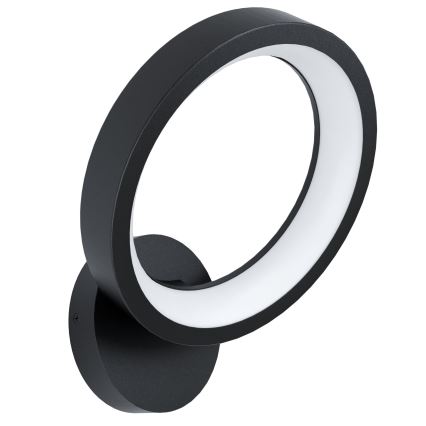 Eglo 32325 - LED RGBW Himmennettävä seinävalaisin MARGHERA-C LED/16W/230V 2700-6500K musta