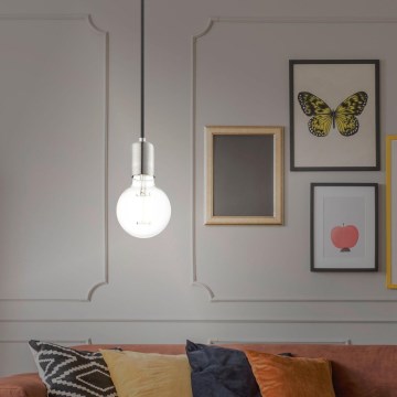Eglo 32522 - Kattokruunu narulla YORTH 1xE27/60W/230V