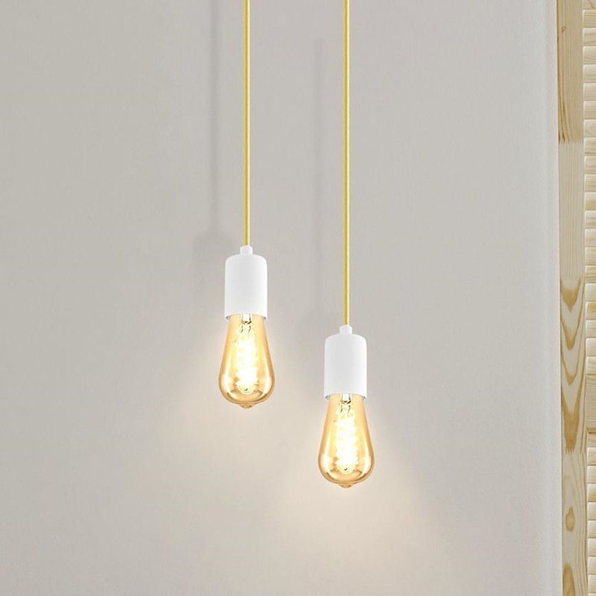 Eglo 32528 - Kattokruunu narulla YORTH 1xE27/60W/230V