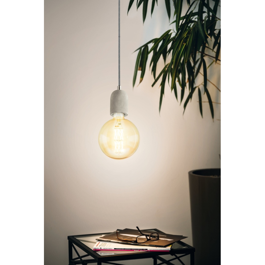 Eglo 32531 - Kattokruunu narulla YORTH 1xE27/60W/230V