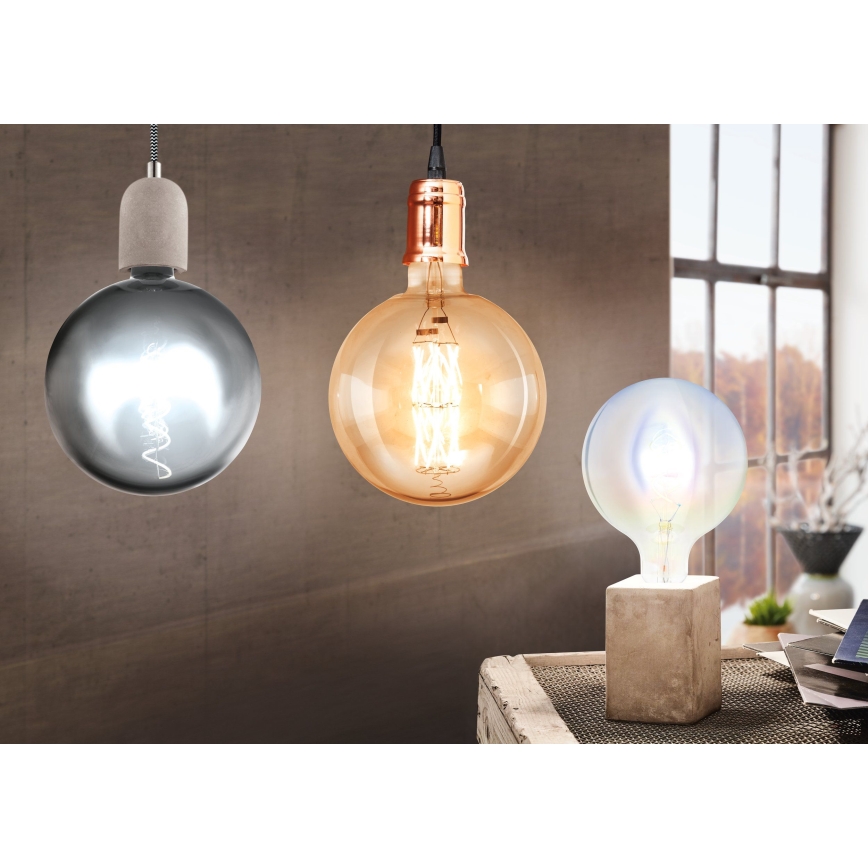 Eglo 32531 - Kattokruunu narulla YORTH 1xE27/60W/230V