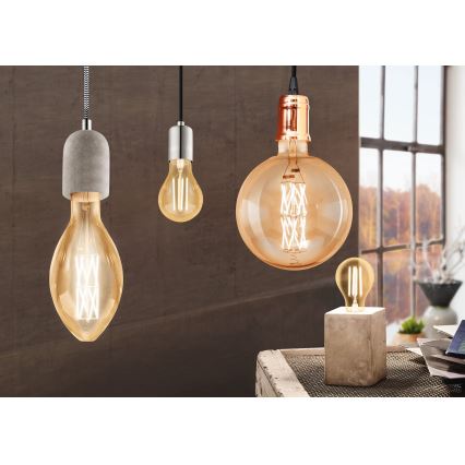 Eglo 32531 - Kattokruunu narulla YORTH 1xE27/60W/230V