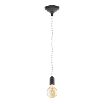 Eglo 32536 - Kattokruunu narulla YORTH 1xE27/60W/230V