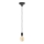 Eglo 32536 - Kattokruunu narulla YORTH 1xE27/60W/230V