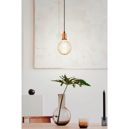 Eglo 32539 - Kattokruunu narulla YORTH 1xE27/60W/230V