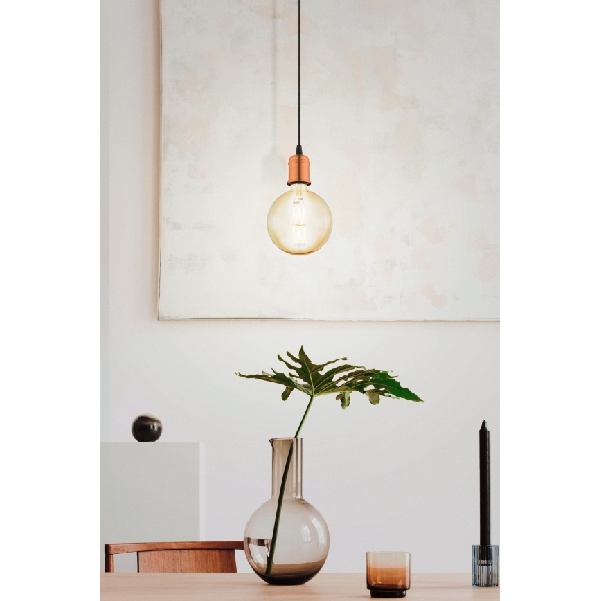 Eglo 32539 - Kattokruunu narulla YORTH 1xE27/60W/230V