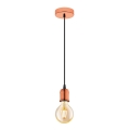 Eglo 32541 - Kattokruunu narulla YORTH 1xE27/60W/230V