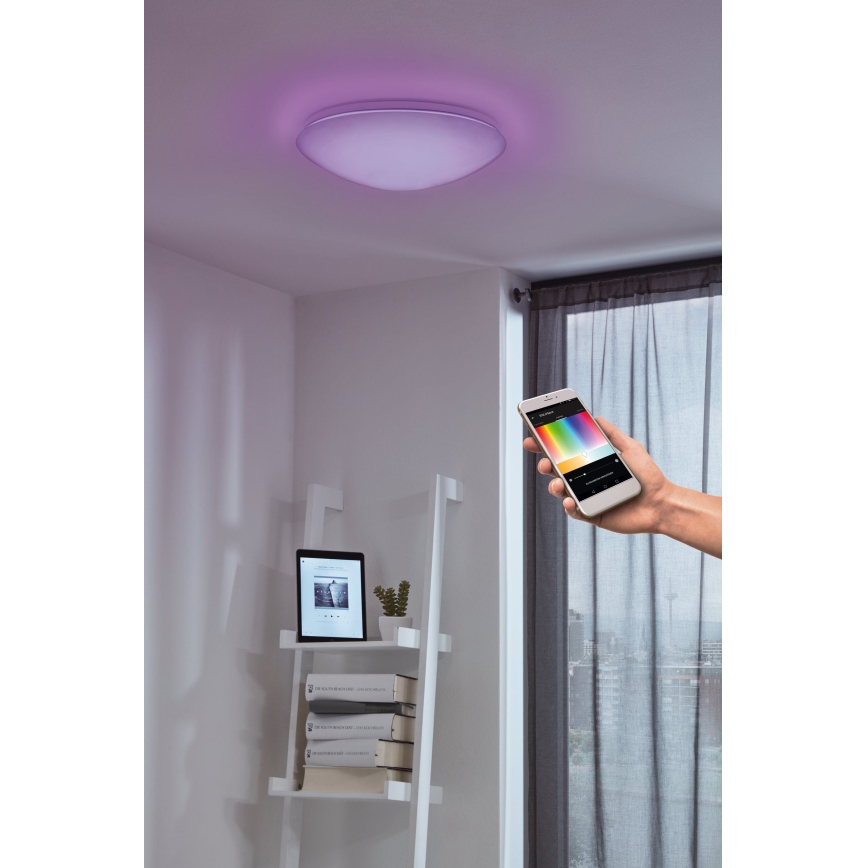Eglo - LED RGB -himmennettävä seinävalaisin GIRON-C LED / 17W / 230V