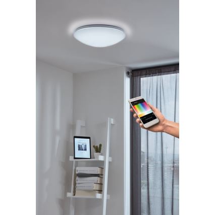 Eglo - LED RGB -himmennettävä seinävalaisin GIRON-C LED / 17W / 230V
