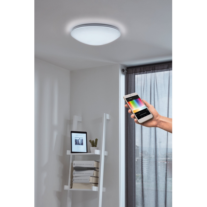 Eglo - LED RGB -himmennettävä seinävalaisin GIRON-C LED / 17W / 230V