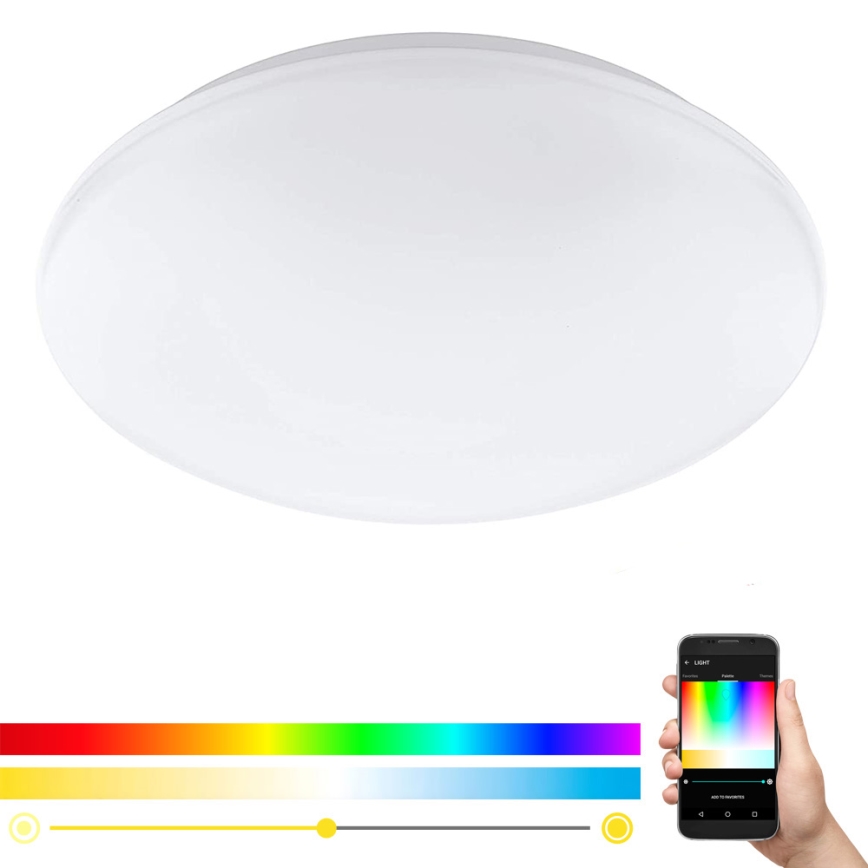 Eglo - LED RGB -himmennettävä seinävalaisin GIRON-C LED / 17W / 230V
