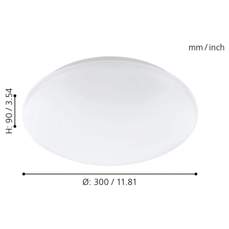 Eglo - LED RGB -himmennettävä seinävalaisin GIRON-C LED / 17W / 230V