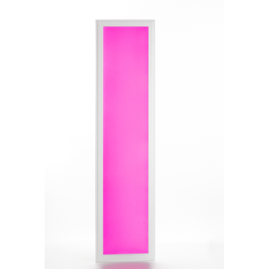 Eglo 32734 - LED RGBW Himmennettävä kiinteä/upotettu panel 2in1 SALOBRENA-C LED/34W/230V valkoinen + kauko-ohjaus