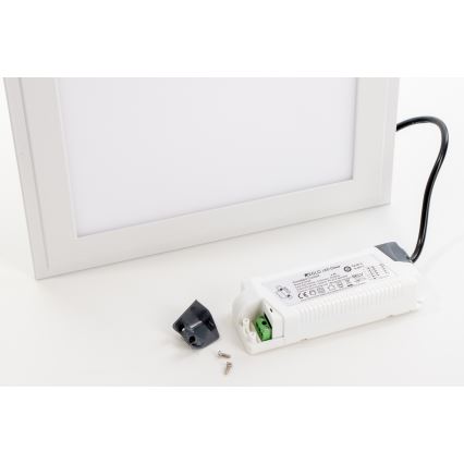 Eglo 32734 - LED RGBW Himmennettävä kiinteä/upotettu panel 2in1 SALOBRENA-C LED/34W/230V valkoinen + kauko-ohjaus