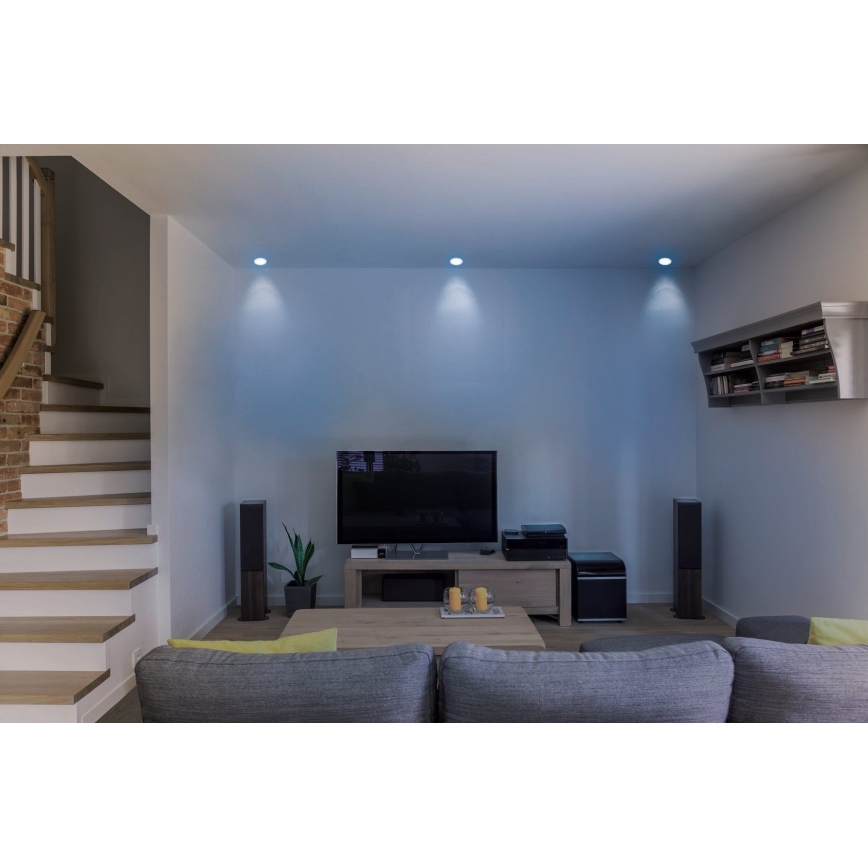 Eglo - LED RGB Himmennettäväupotettava kattovalaisin FUEVA-C LED/10,5W/230V