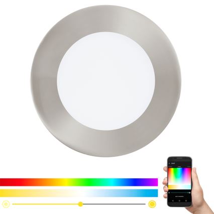 Eglo 32753 - LED RGB himmentävä upotettu valaisin FUEVA-C LED/5,4W/230V