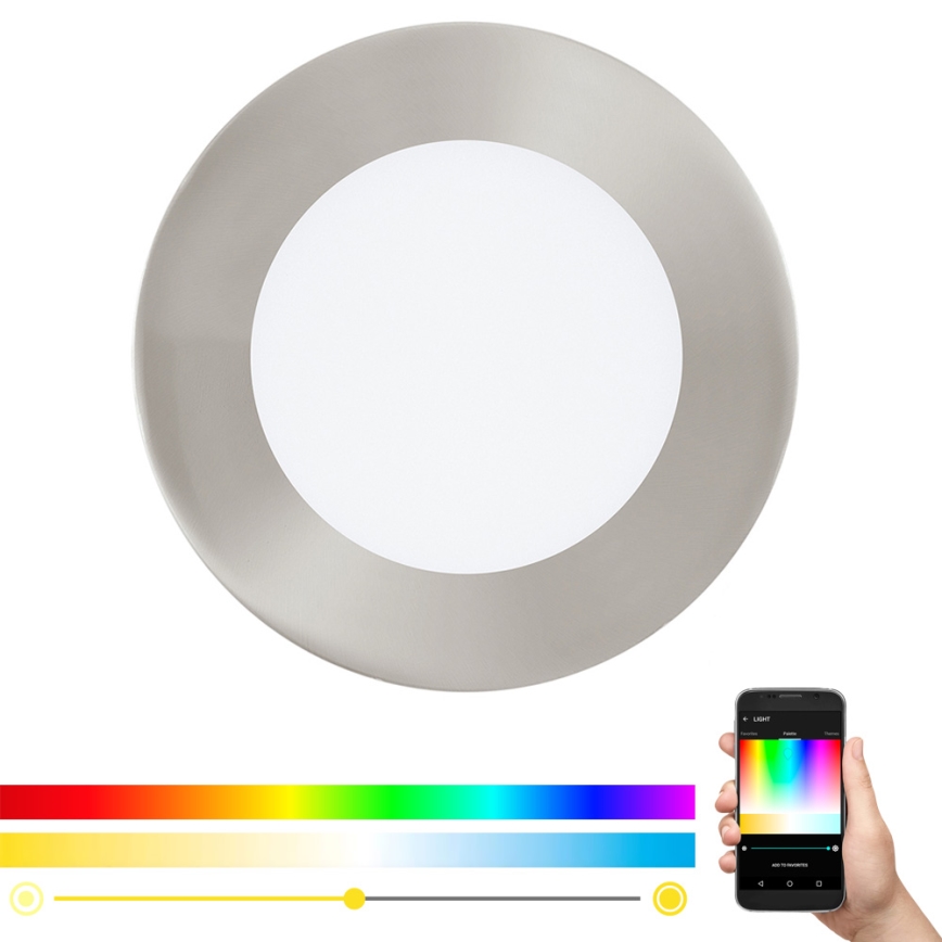 Eglo 32753 - LED RGB himmentävä upotettu valaisin FUEVA-C LED/5,4W/230V