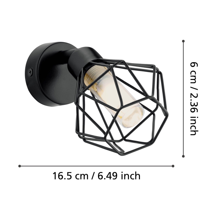 Eglo 32765 - LED-seinävalaisin ZAPATA 1xG9/3W/230V