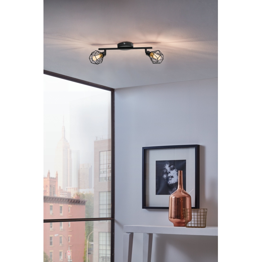 Eglo 32766 - LED-kohdevalaisin ZAPATA 2xG9/3W/230V
